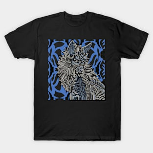 Tribal Blue Fox T-Shirt